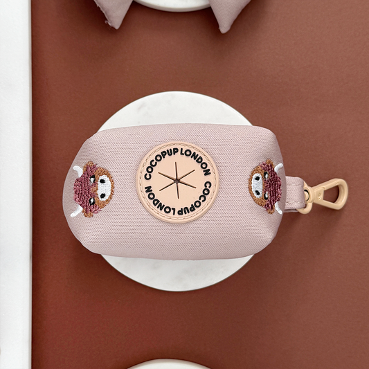 Harold the Highland Cow Poop Bag Holder.