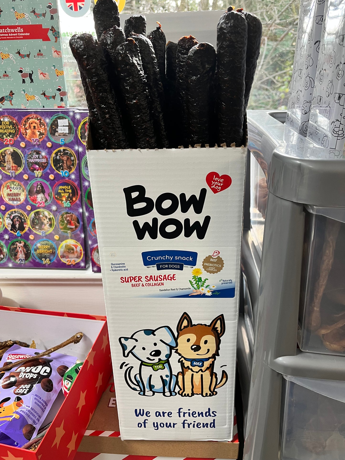 Bow Wow Super Sausage Beef and Collagen