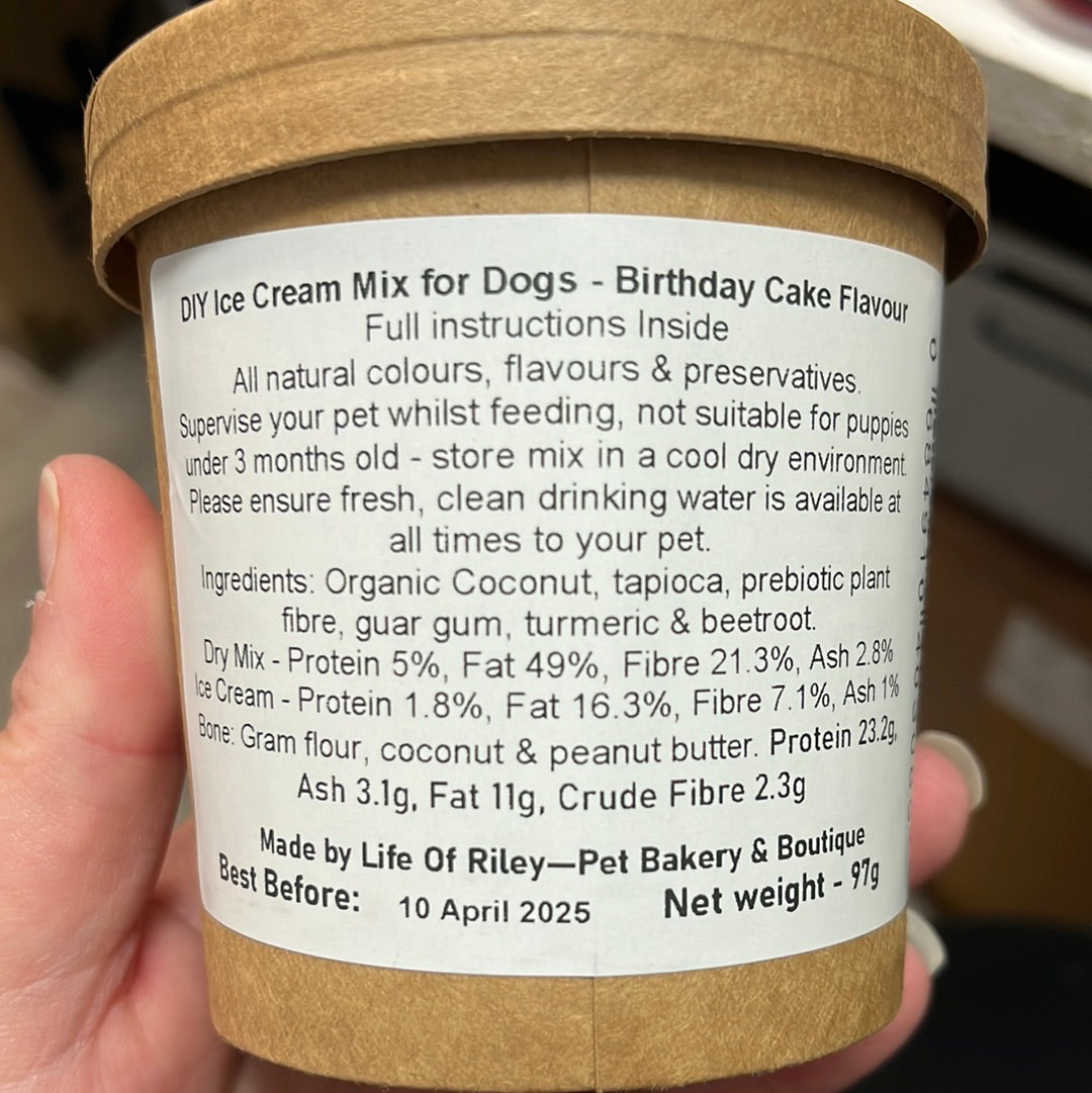 Life of Riley Doggy Ice Cream