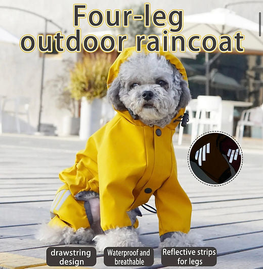 Small Dog Waterproof Suit