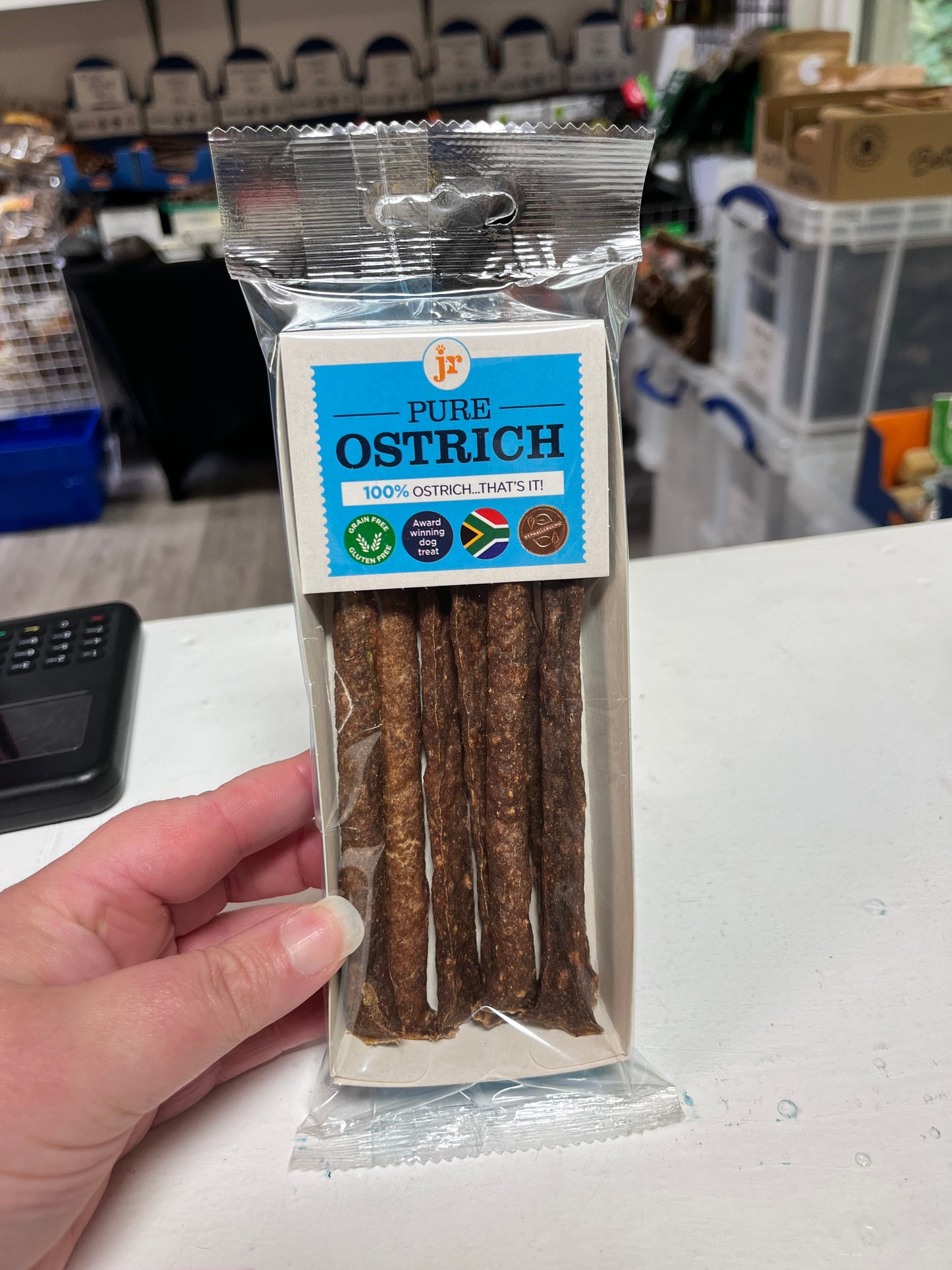 JR Pure Meat Sticks.