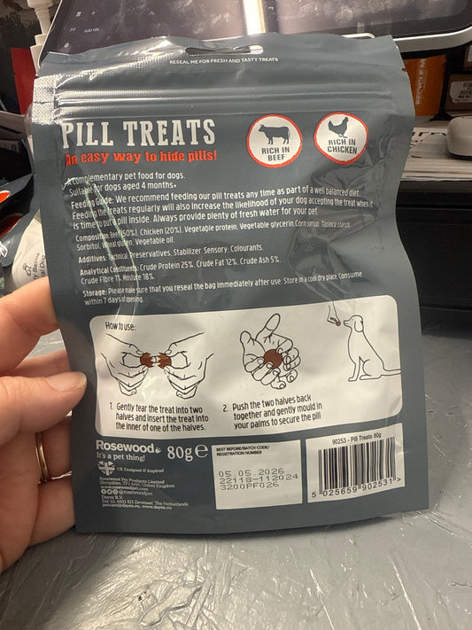 Rosewood Pill Treats