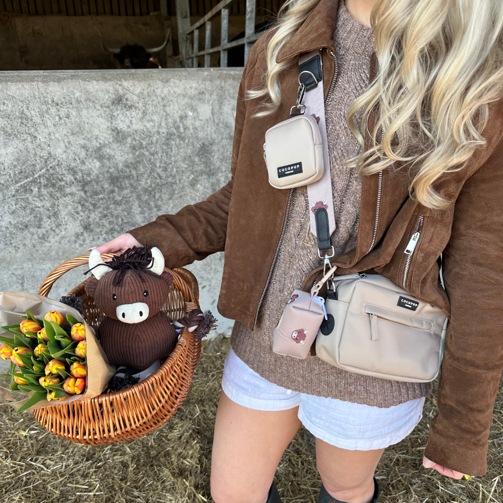 Harold the Highland Cow Poop Bag Holder.