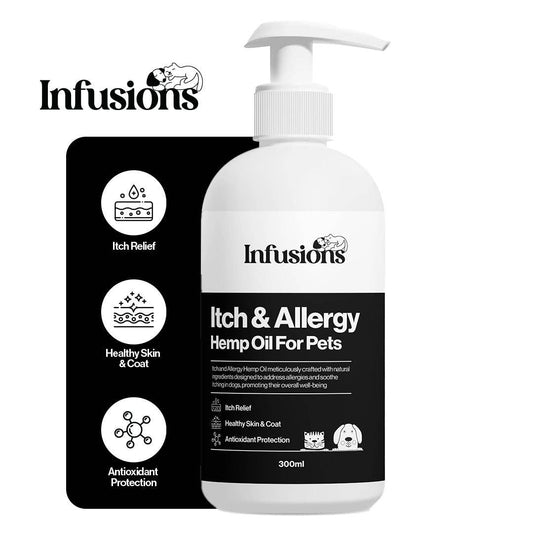 Itch & Allergy Hemp Oil For Pets