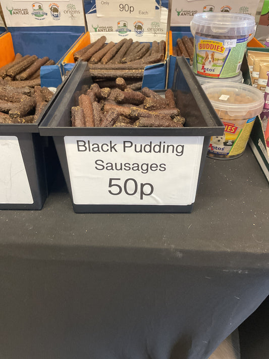 Black Pudding Sausages.