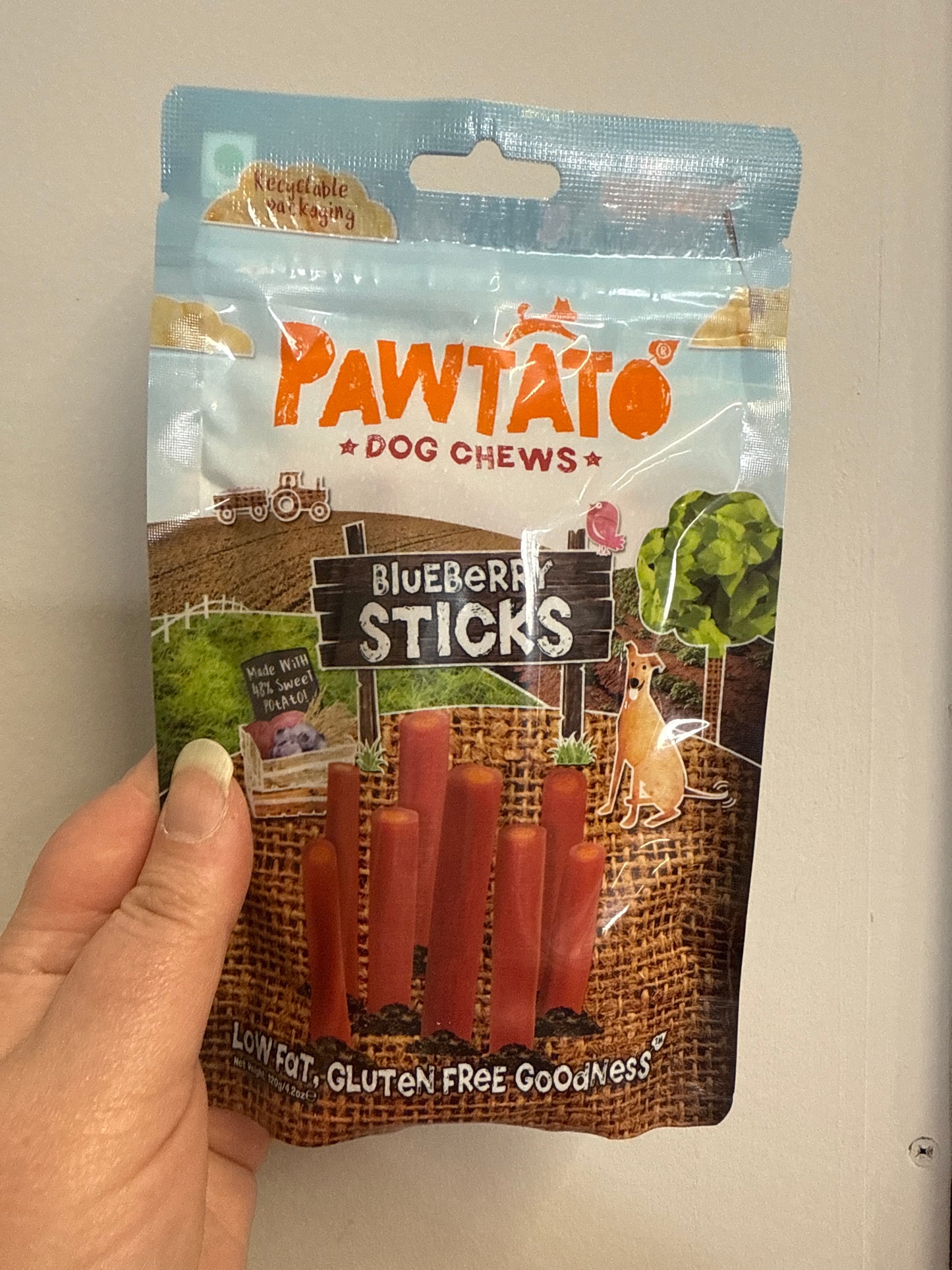 Pawtato Dog Chews.