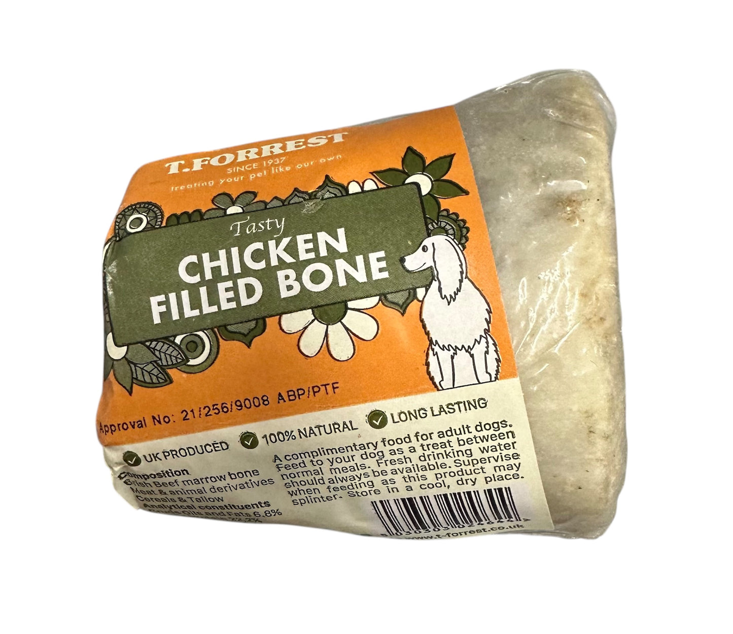 T.Forest Prepacked Chicken Filled Bone.