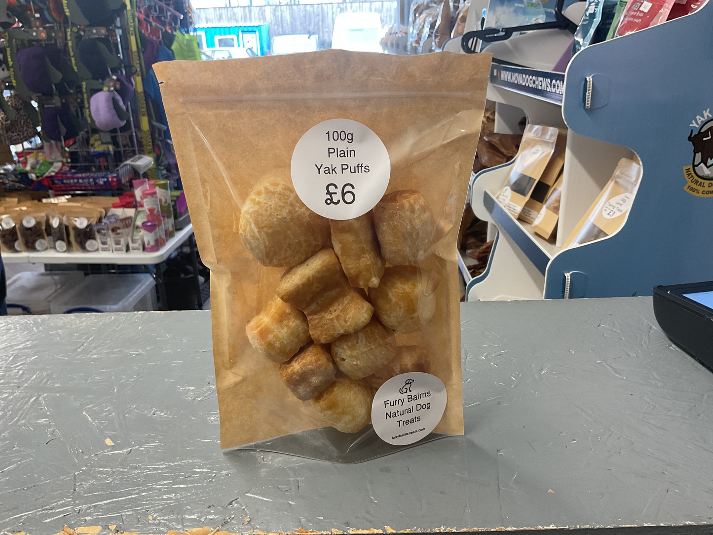 100g Plain Yak Puffs