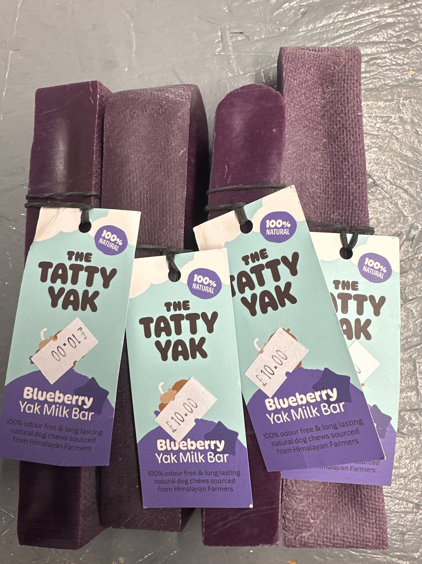 Tatty Yak Blueberry XL Dog Treat
