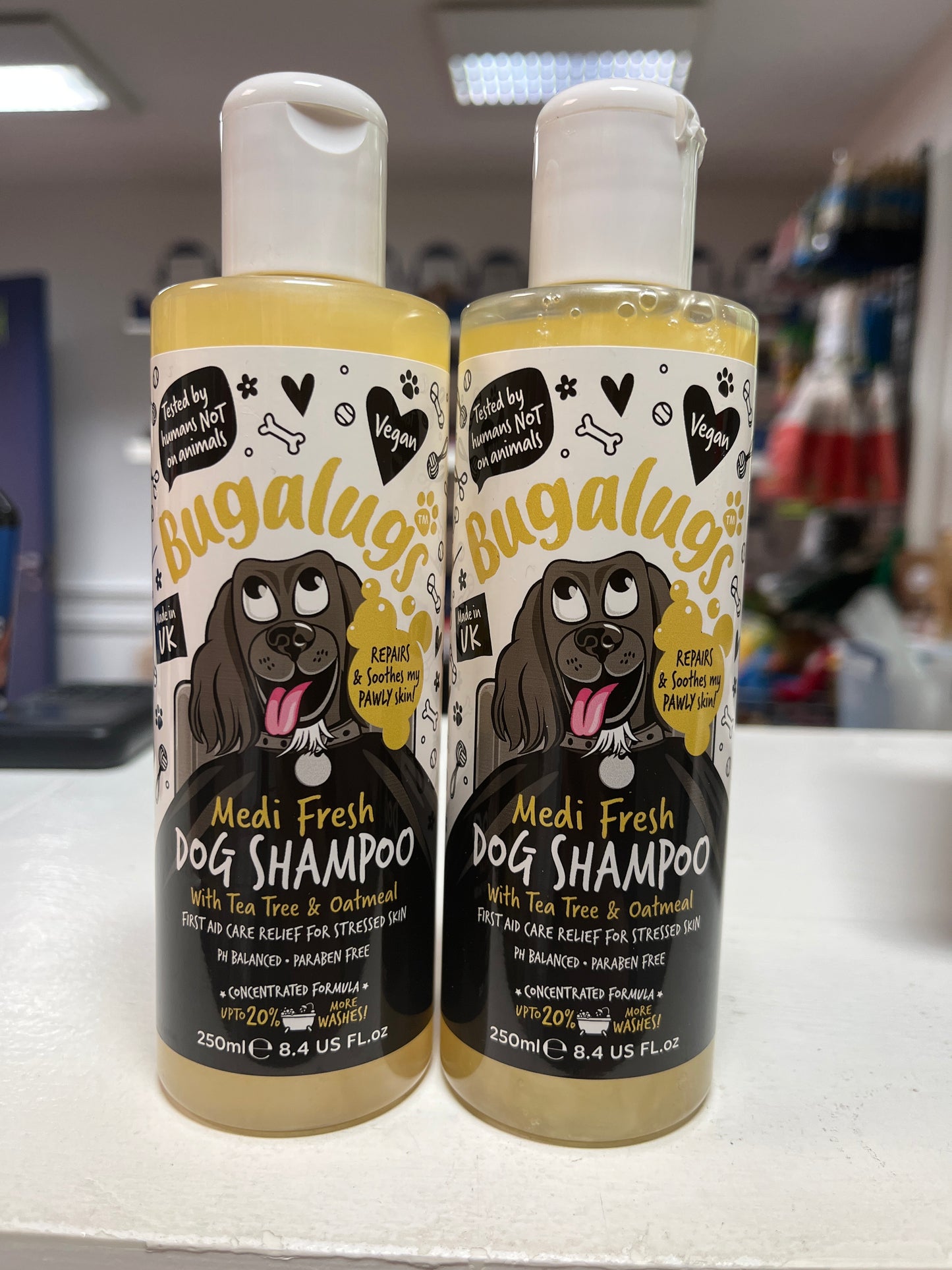 Bugalugs Shampoo.