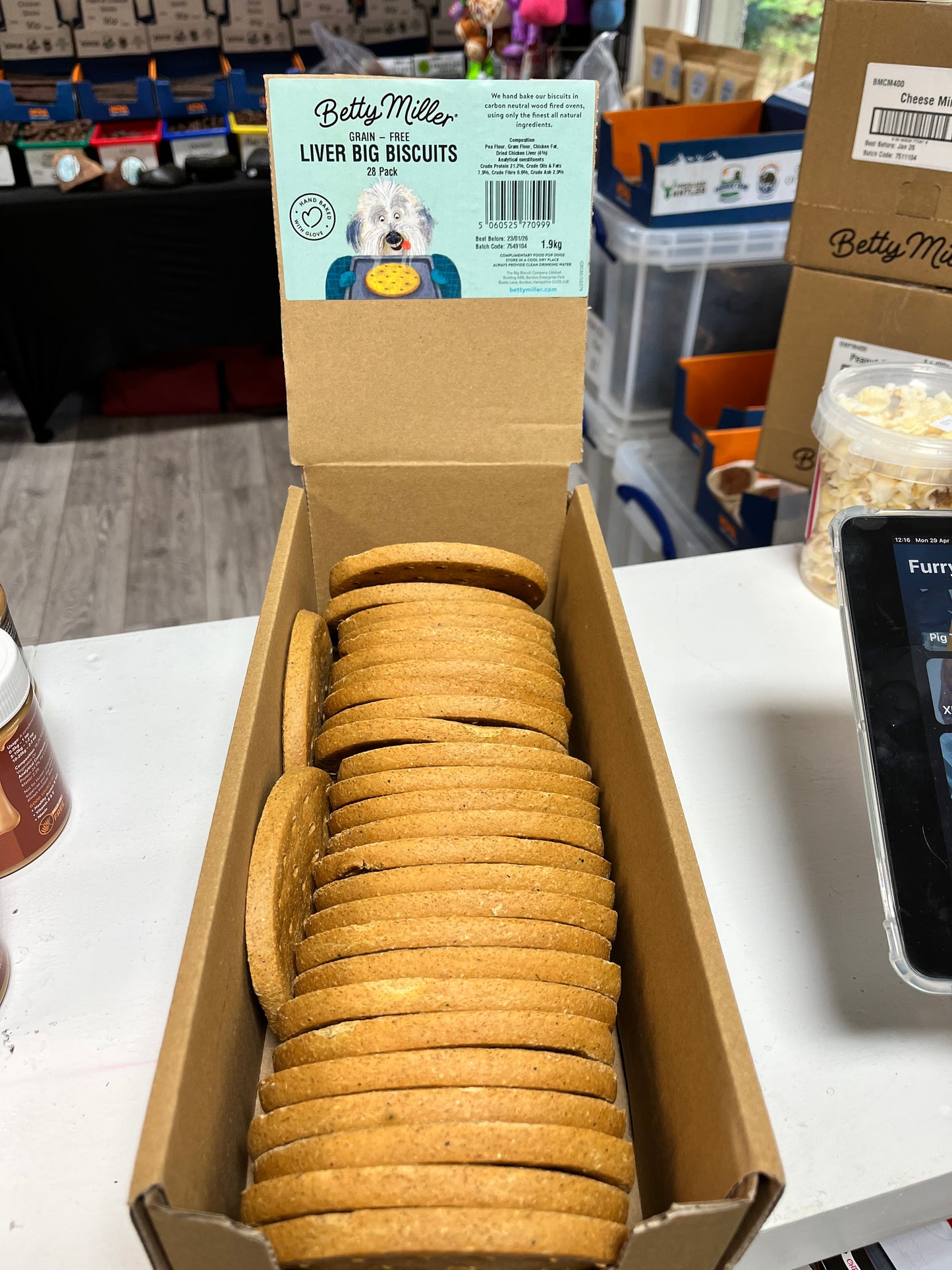 Betty Miller Treats.