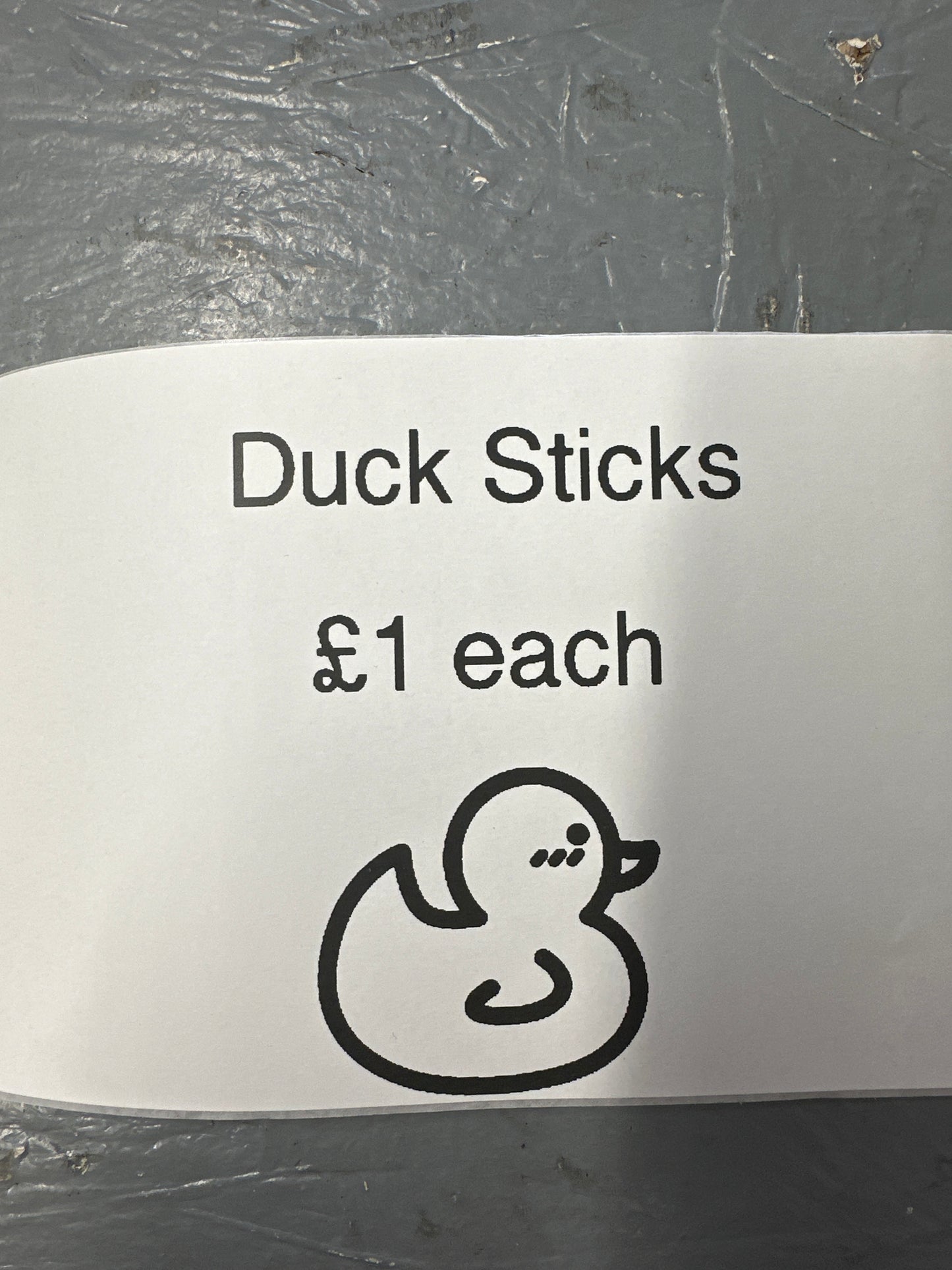 Gourmet Duck Sticks.