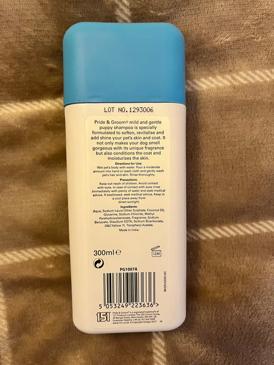 Pride and Groom Puppy Shampoo