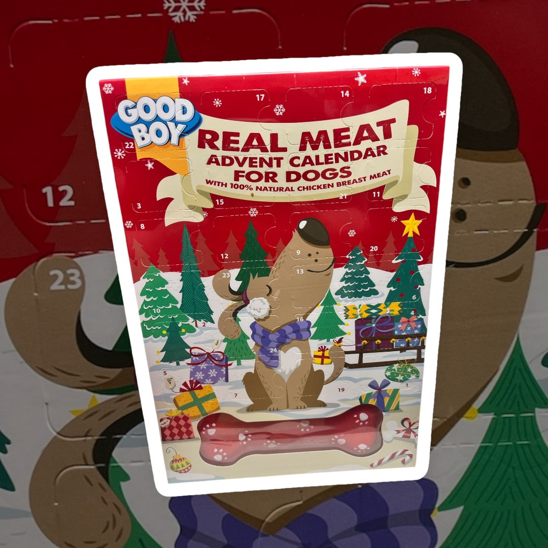 Good Boy Real Meat Advent Calendar with Toy.