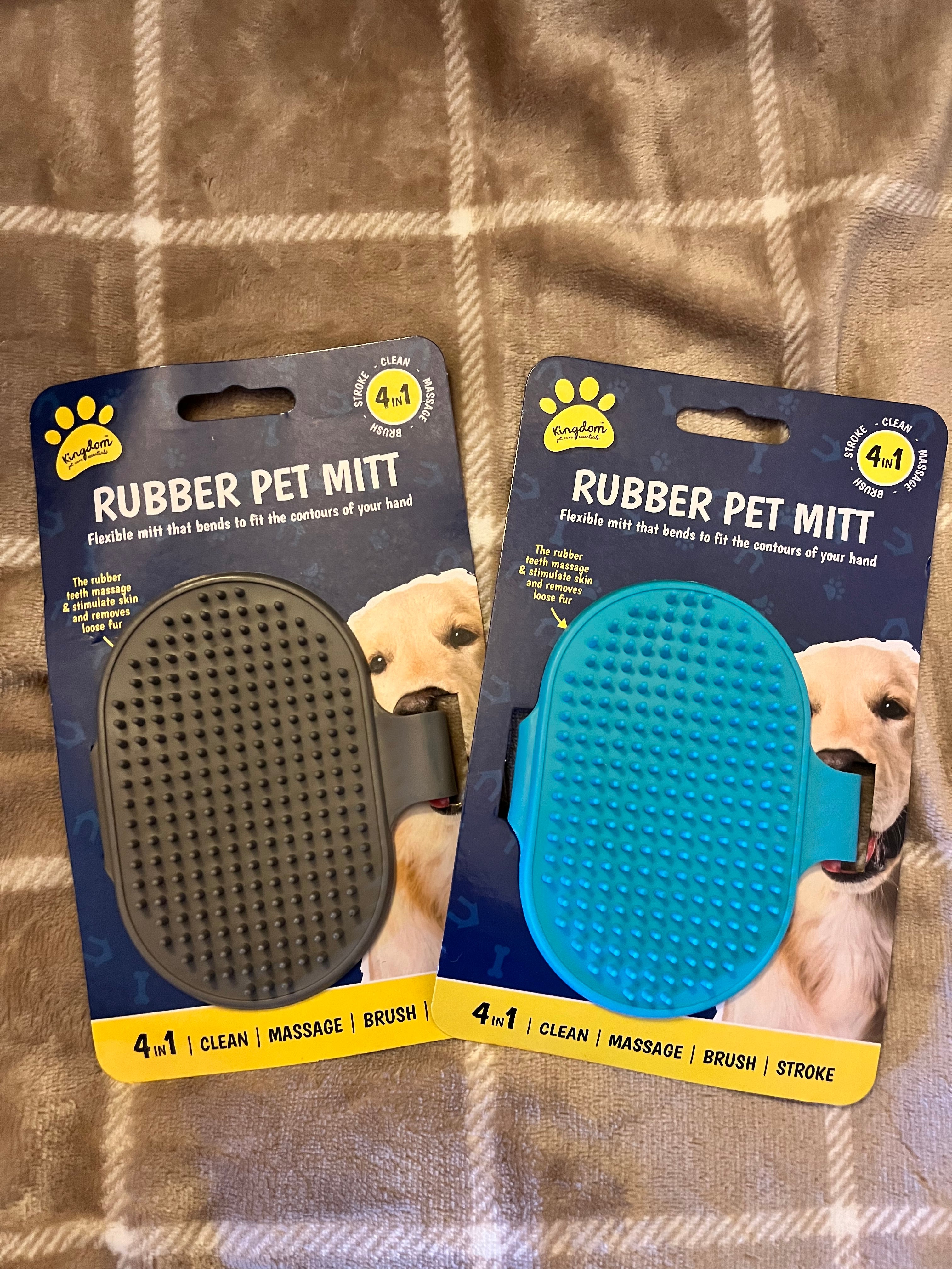 Pet mitt brush best sale