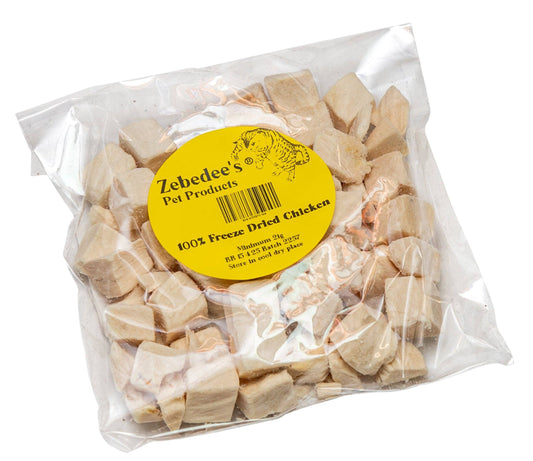 Zebedee Freeze Dried Chicken Treats For Cats and Dogs