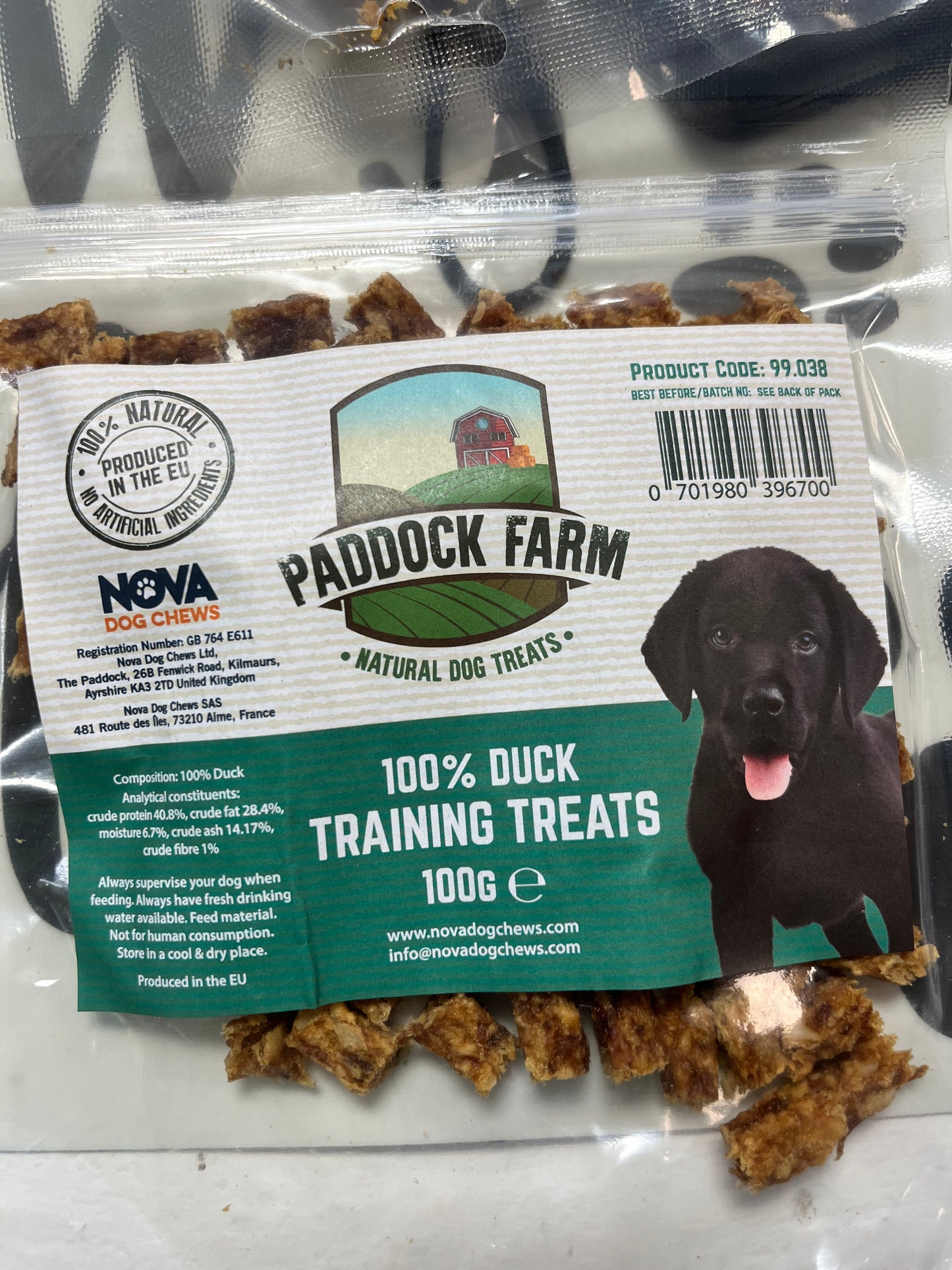 100% Meat Training Treats