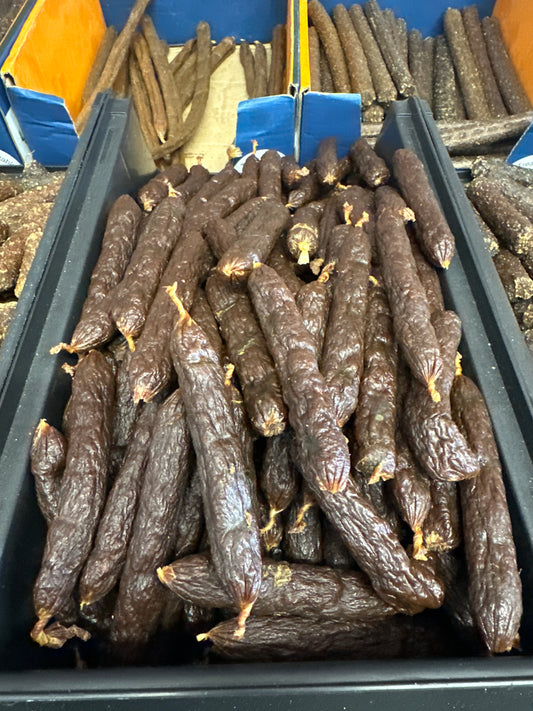 Pork & Beef Sausages.