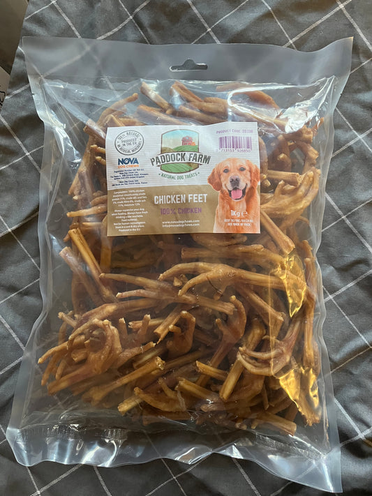 Chicken Feet - not puffed.