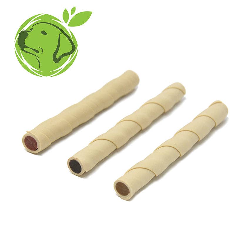 MaksPatch Dog Treats. Flavour Filled Twist Sticks