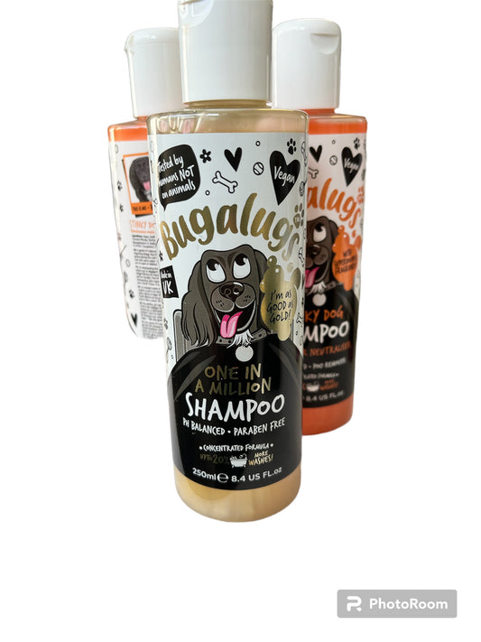 Bugalugs Shampoo.