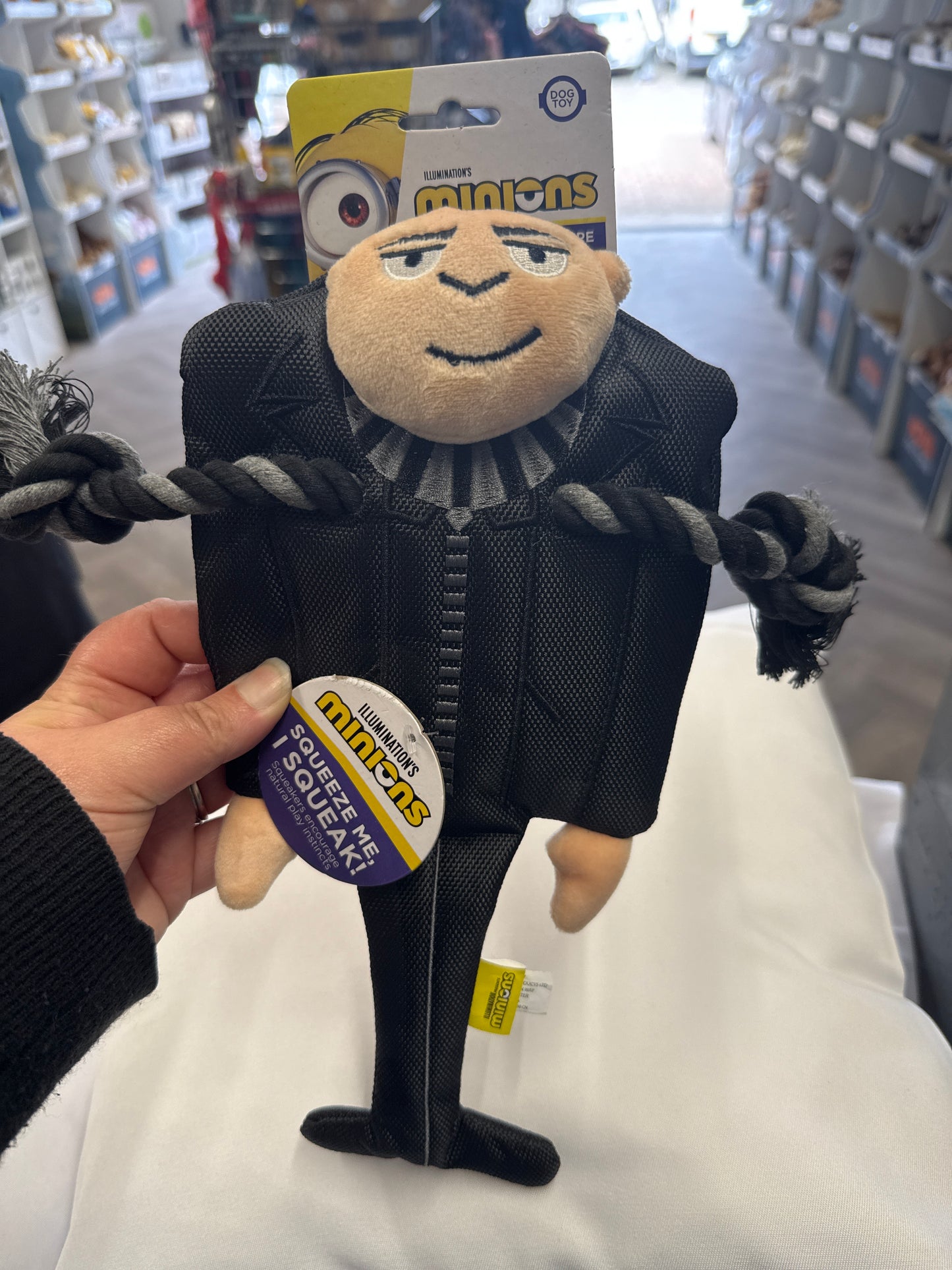 Minions Plush & Rope Toy