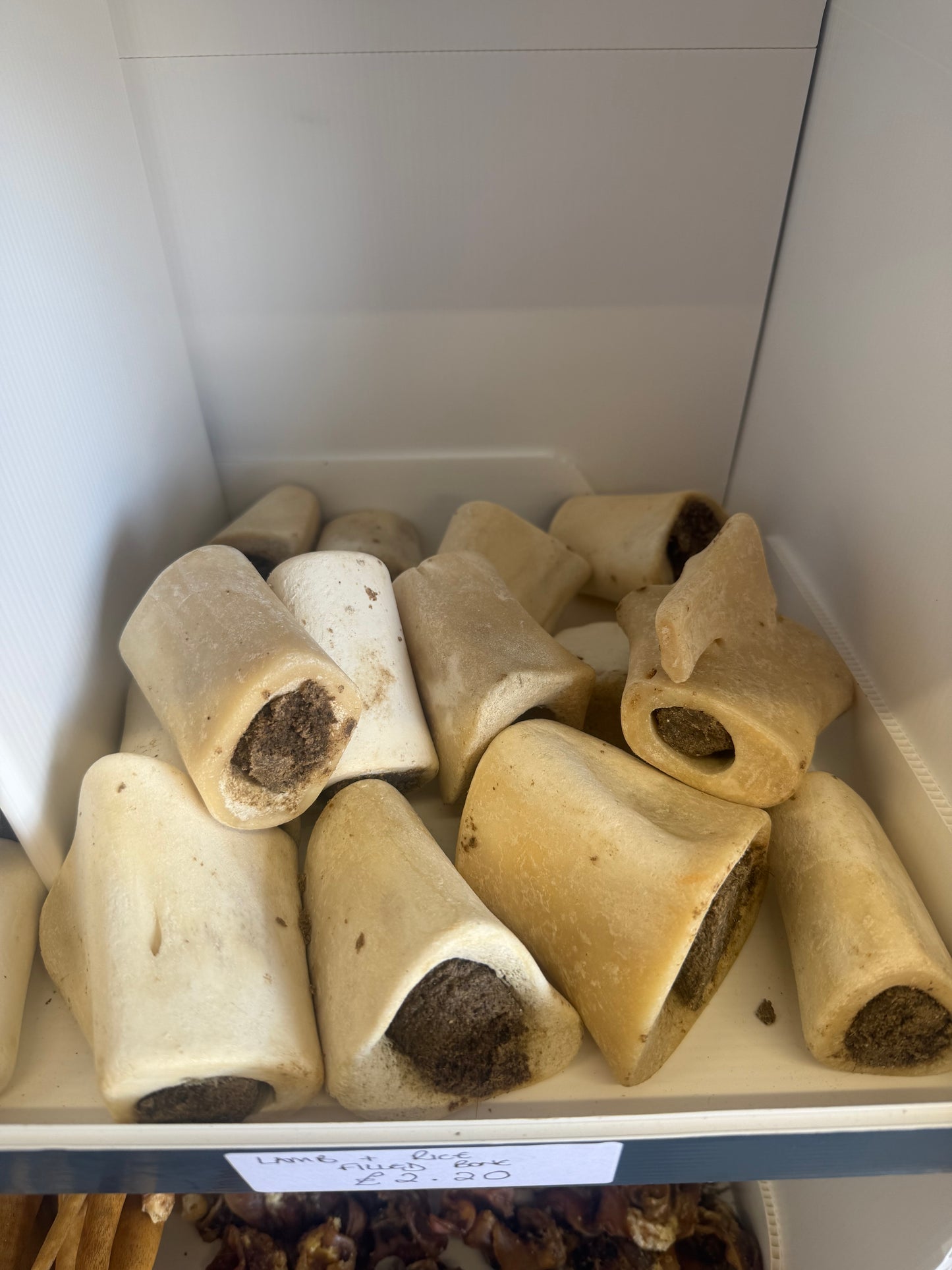 Lamb and Rice Filled Bone.