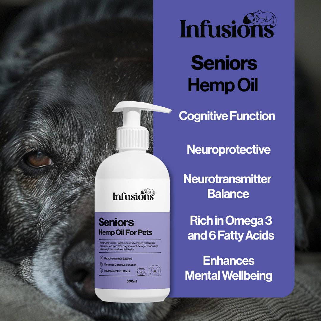 Seniors Hemp Oil For Pets.