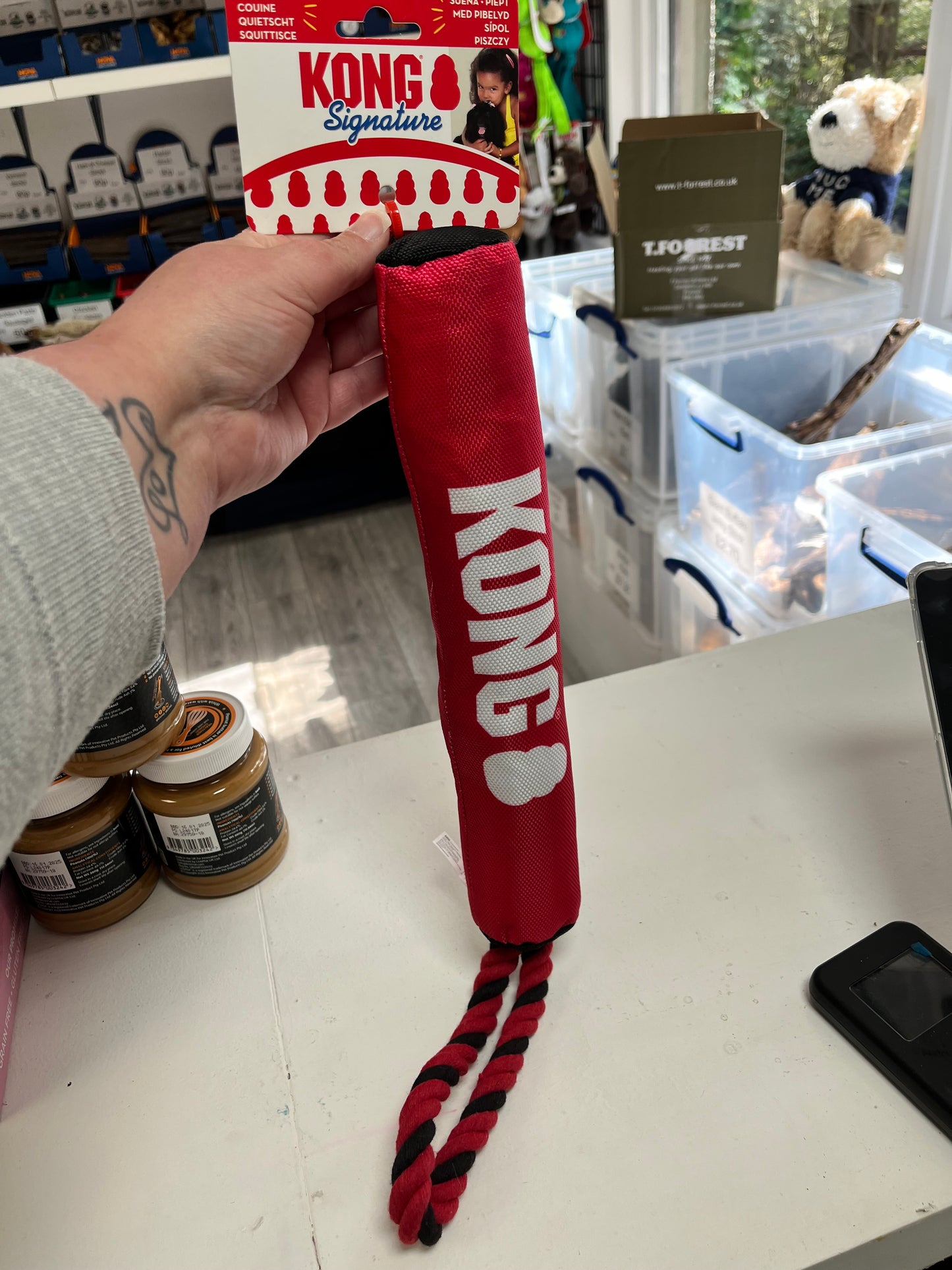 Kong Signature Stick with rope.
