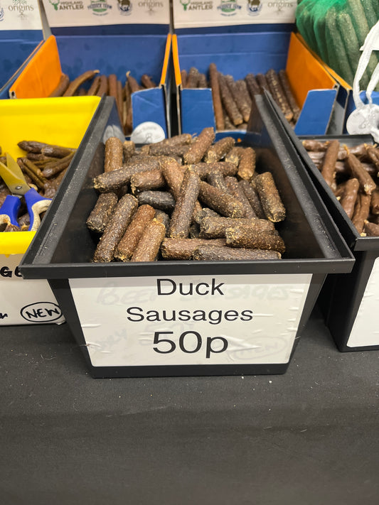 Duck Sausages.