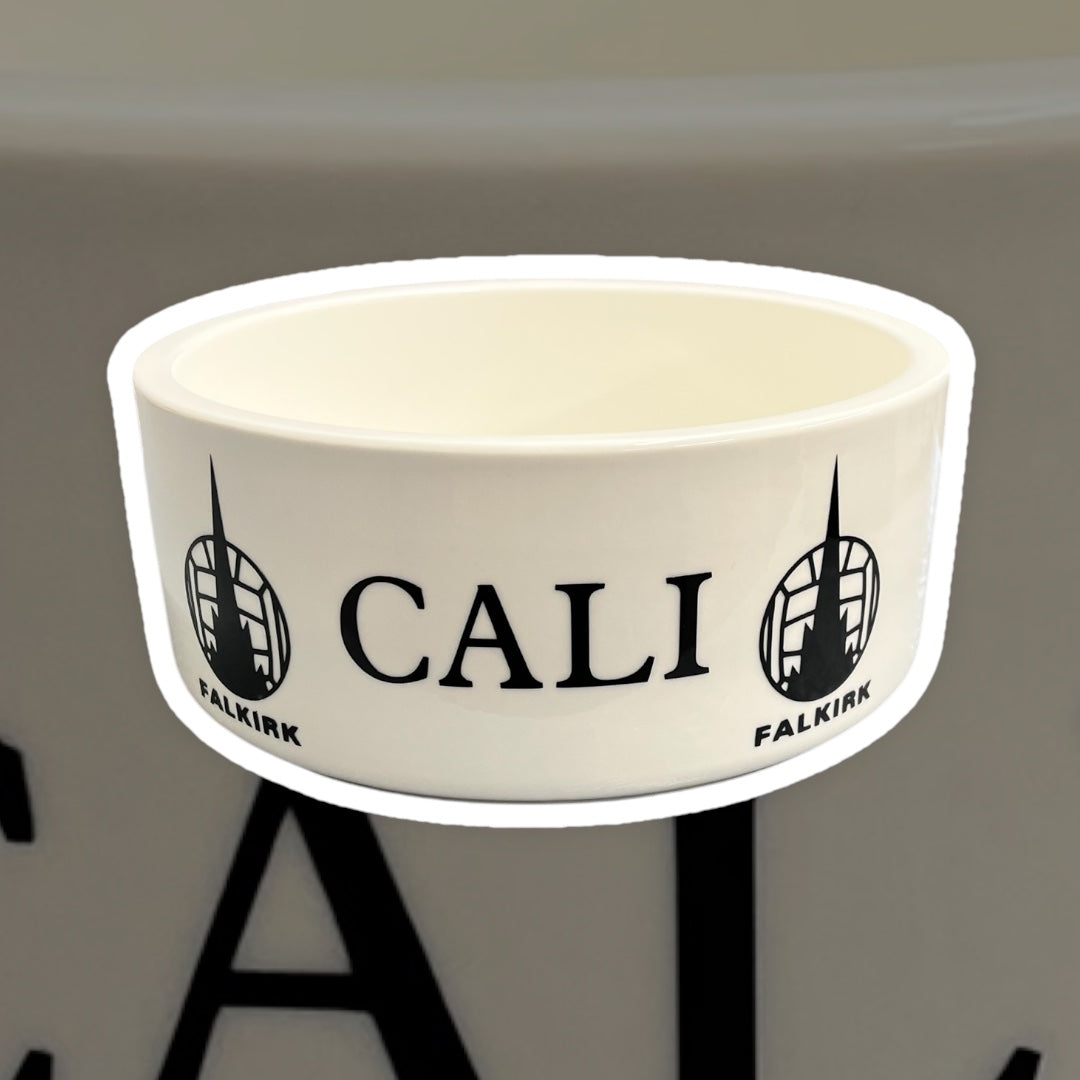Falkirk FC Ceramic Dog Bowl