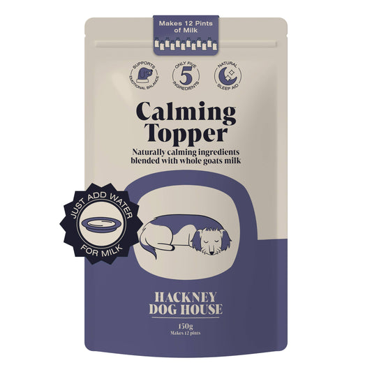 Calming Goats Milk Powder for Dogs | Makes Twelve Pints.