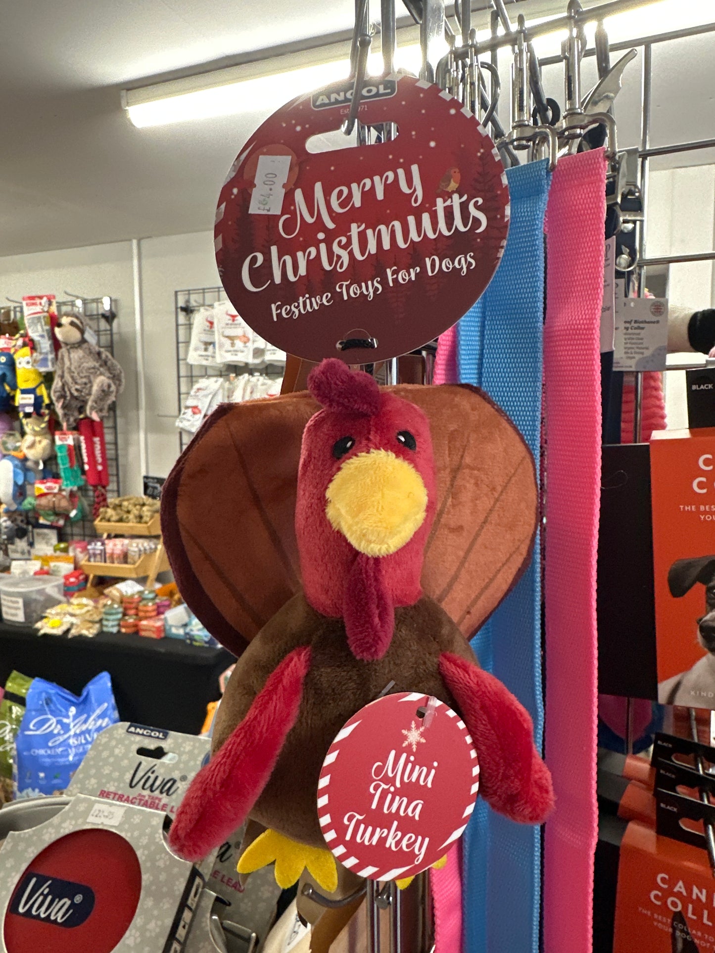 Ancol Mini Tina Turkey Dog Toy