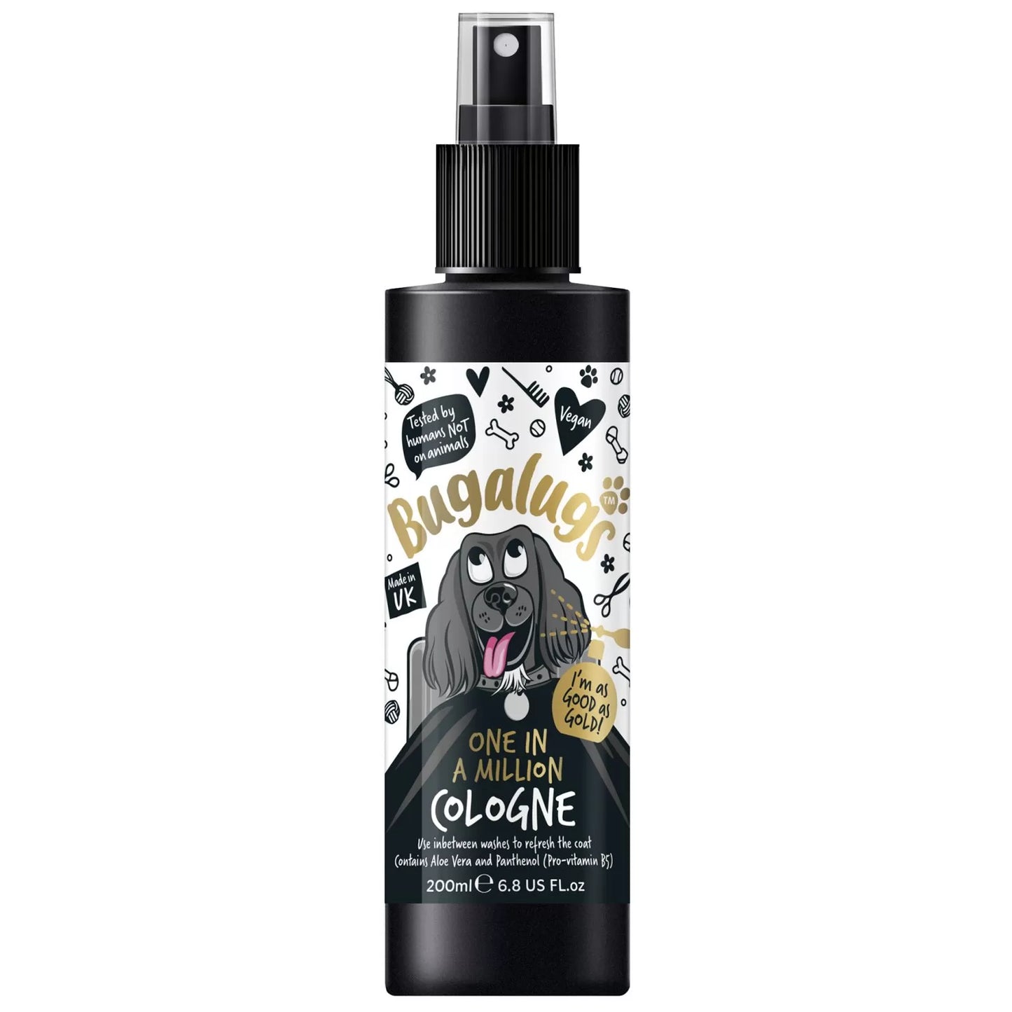 Bugalugs Pet Cologne One In A Million 200ml.