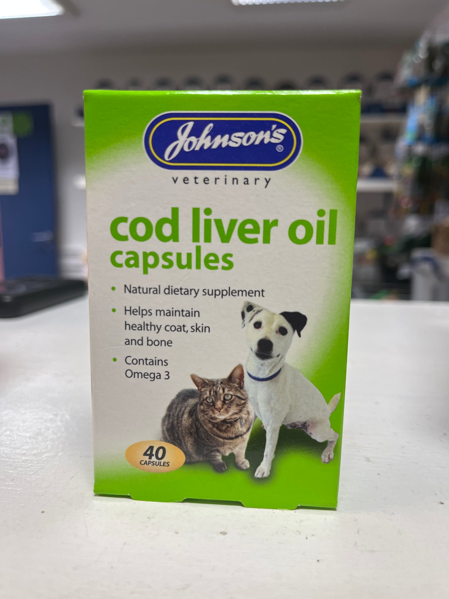 Johnson’s Cod Liver Oil Capsules