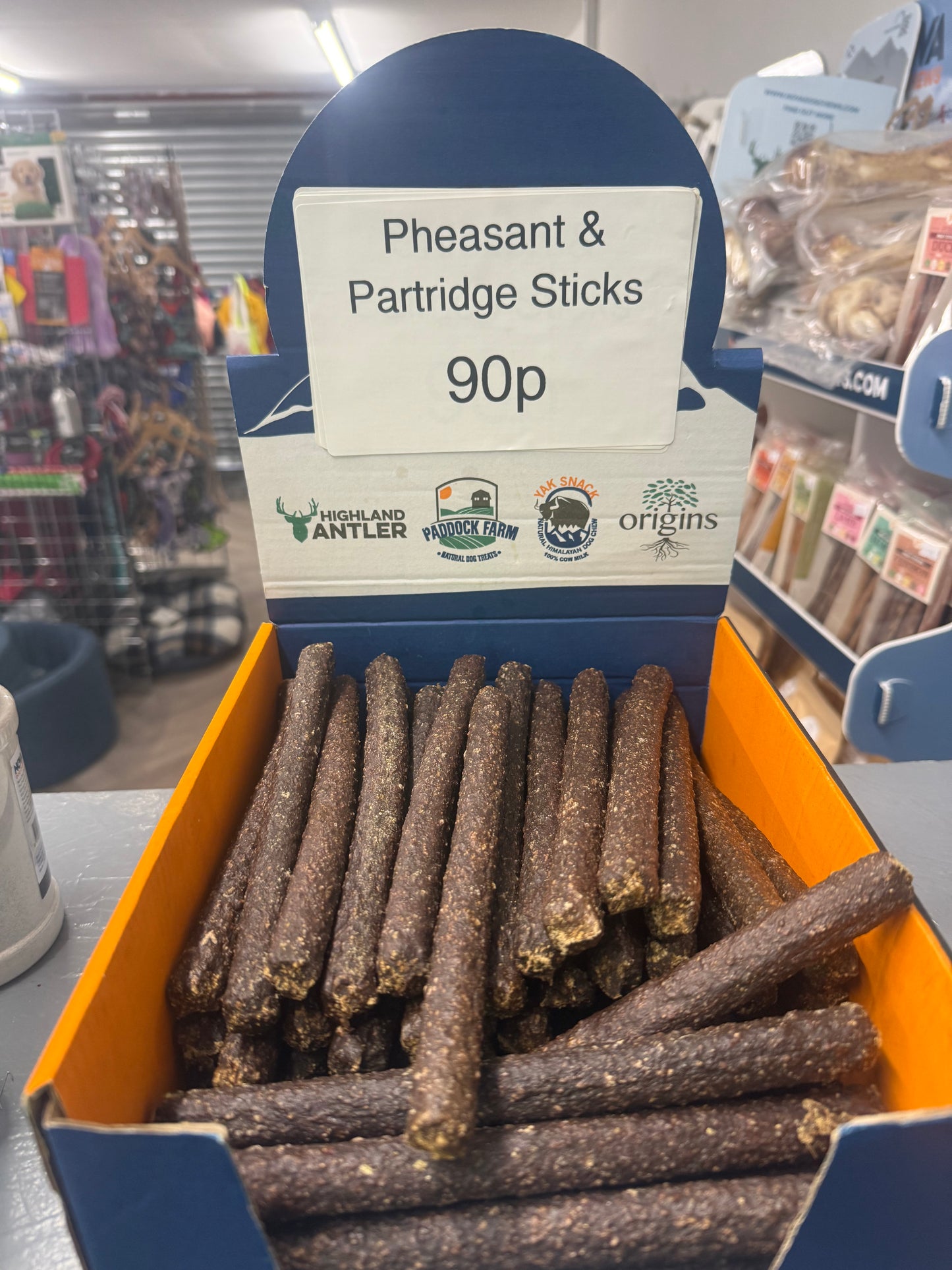 Pheasant and Partridge Sticks.