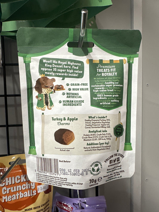 Denzel’s Rewards Turkey & Apple Charms