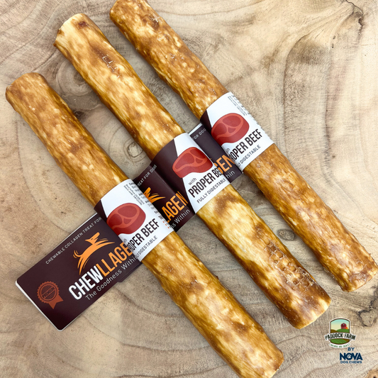 Chewllagen Beef Roll 10”.