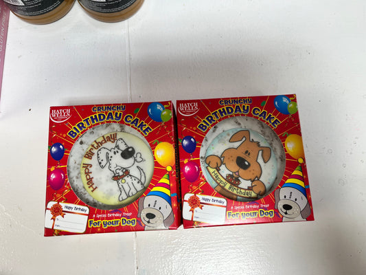 Crunchy Birthday Cake.