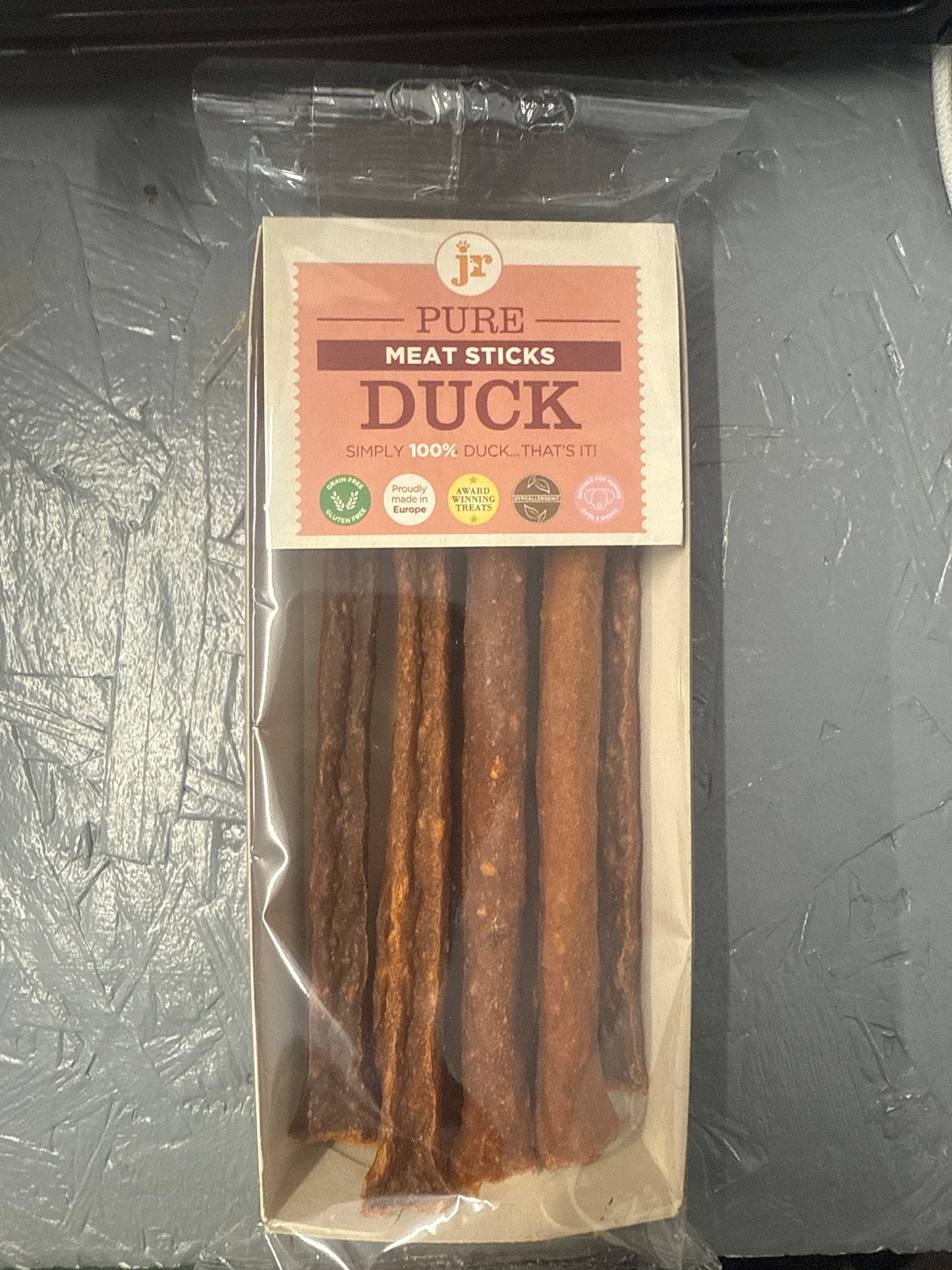 JR Pure Meat Sticks.
