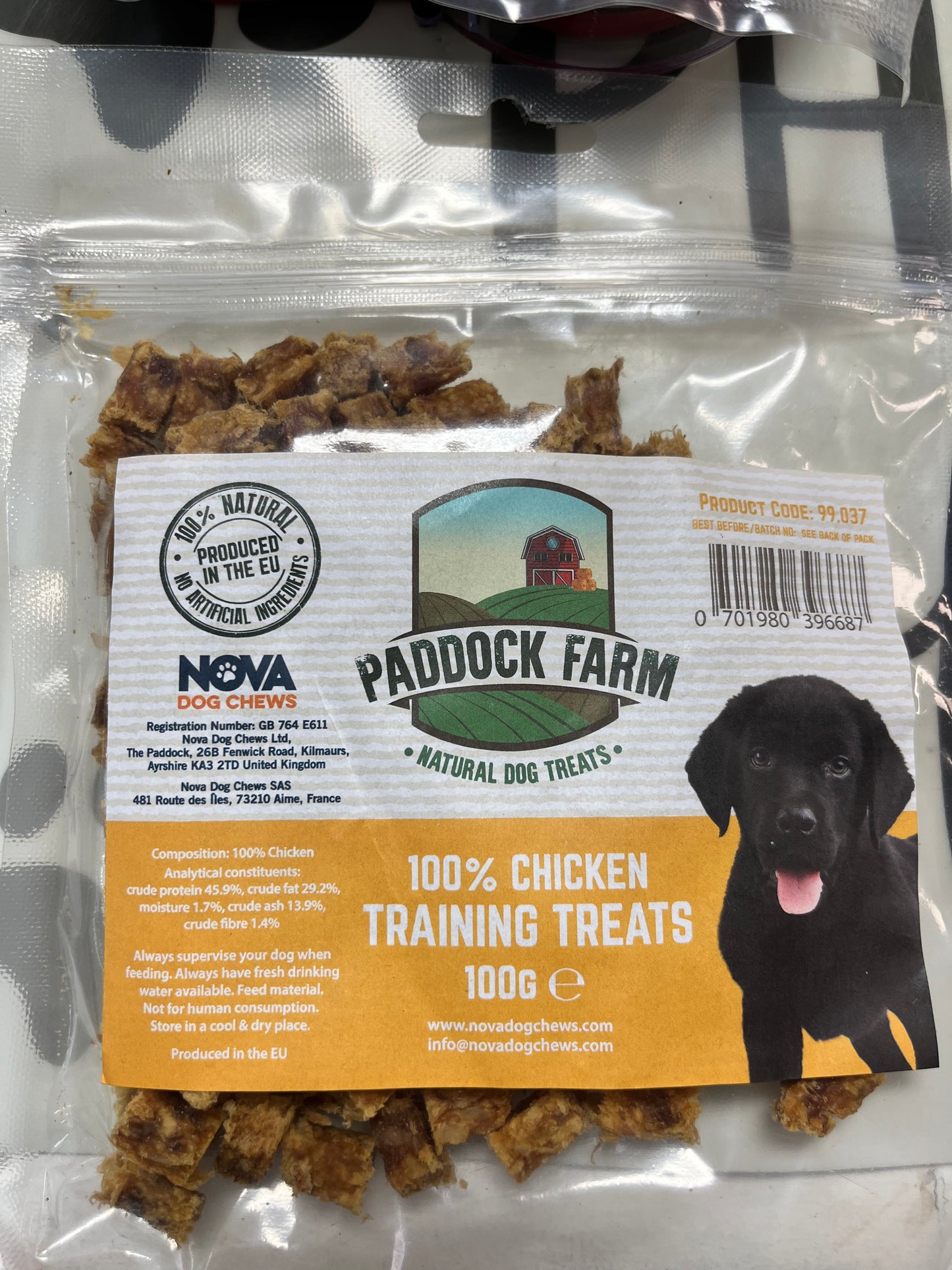 100% Meat Training Treats