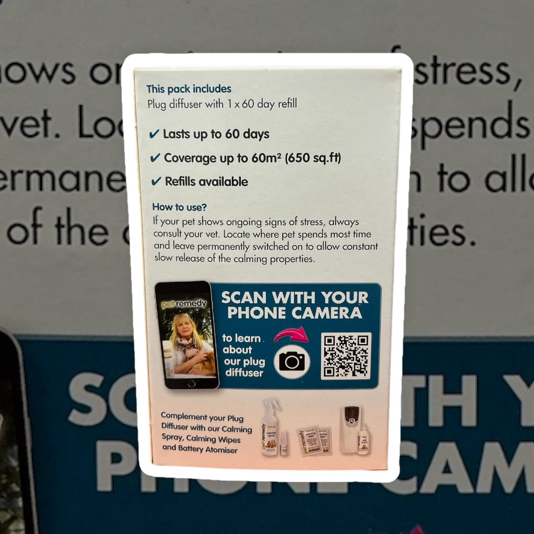 Pet Remedy Natural Calming Plug Diffuser