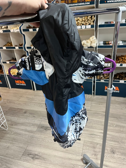 Dog Fans Blue/White Rain Jacket