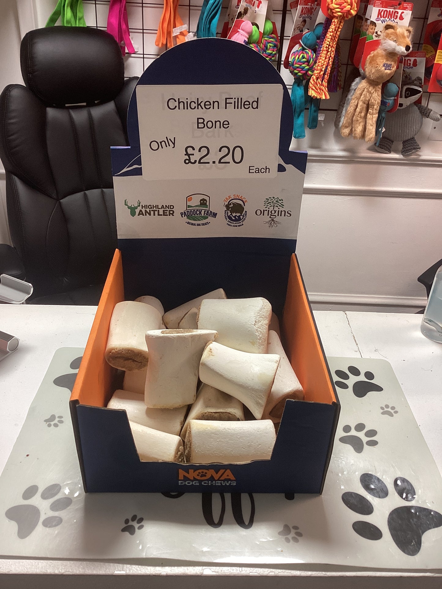 Chicken Filled Bone.