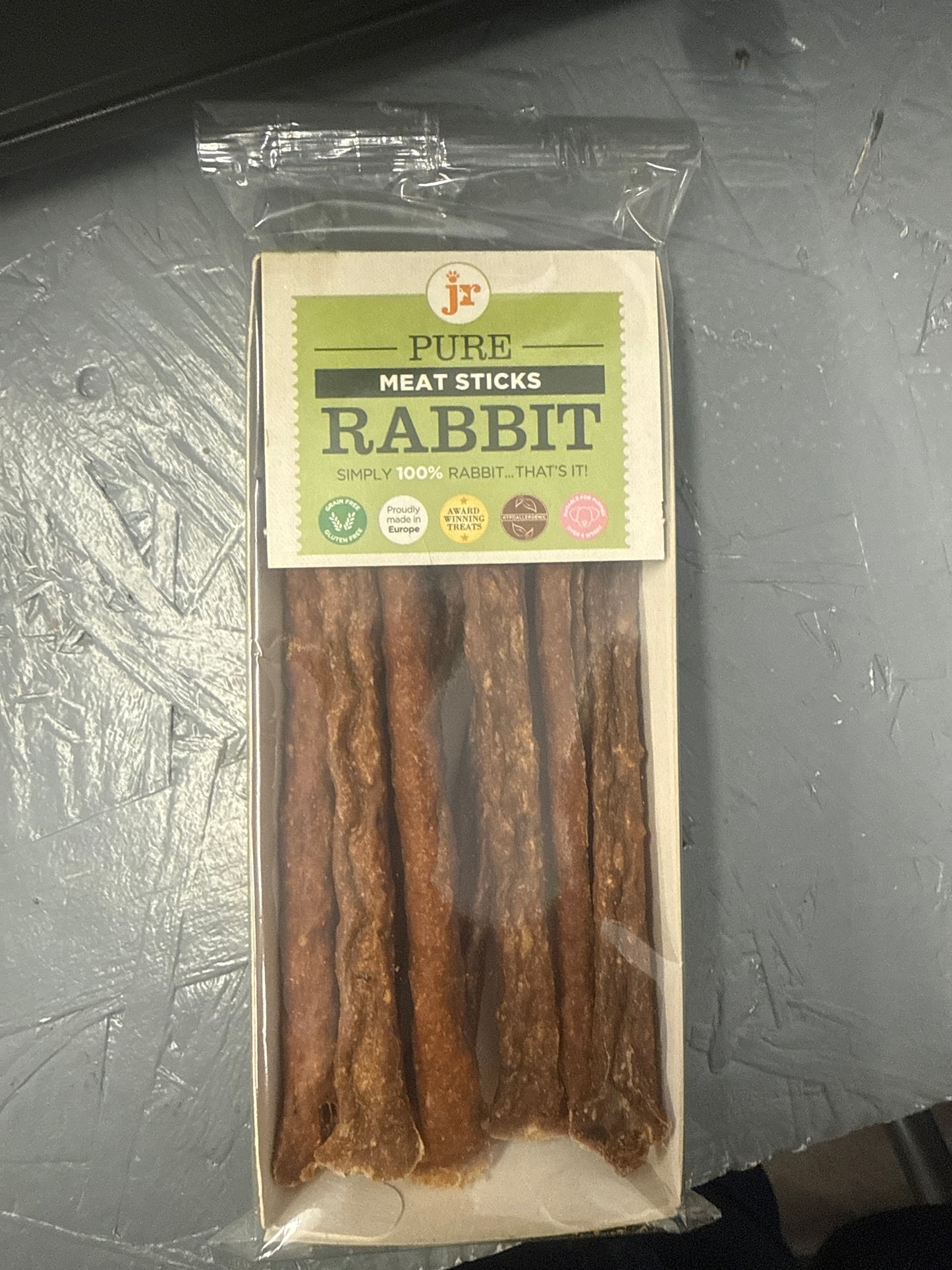 JR Pure Meat Sticks.