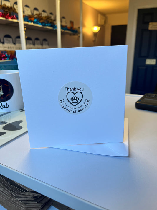 Furry Bairns Natural Dog Treats Gift Card