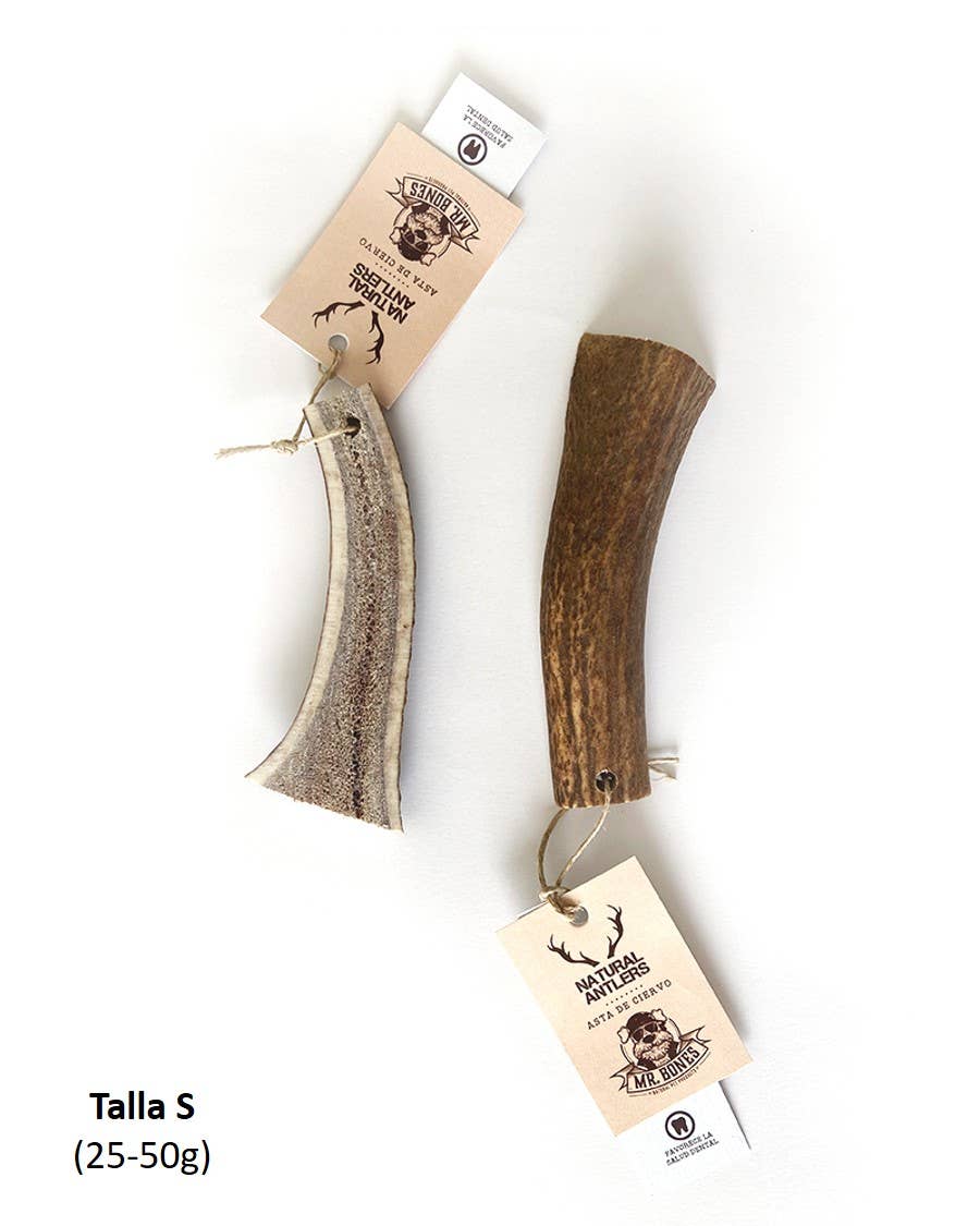 Deer Antler Split - Natural Chew for Dogs: M (51-80g)