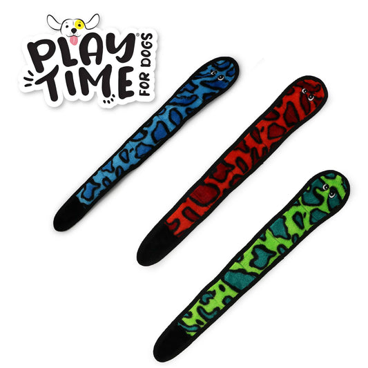 Ancol Playtime For Dogs  Tough Squeaky Snake