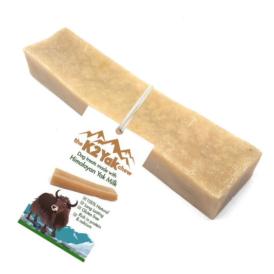 K2 Yak Chews 100% Natural Longer Lasting Dog Treats Large