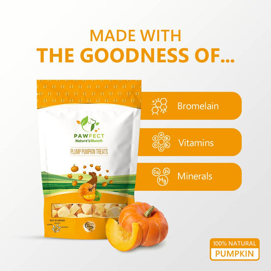 Pawfect Nature's Munch Freeze Dried Finest Pumpkin Treats